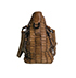 Croc Embossed Pleated Bag, bottom view
